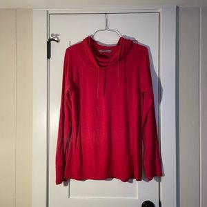 Tasc performance bamboo cowl neck long sleeve size large